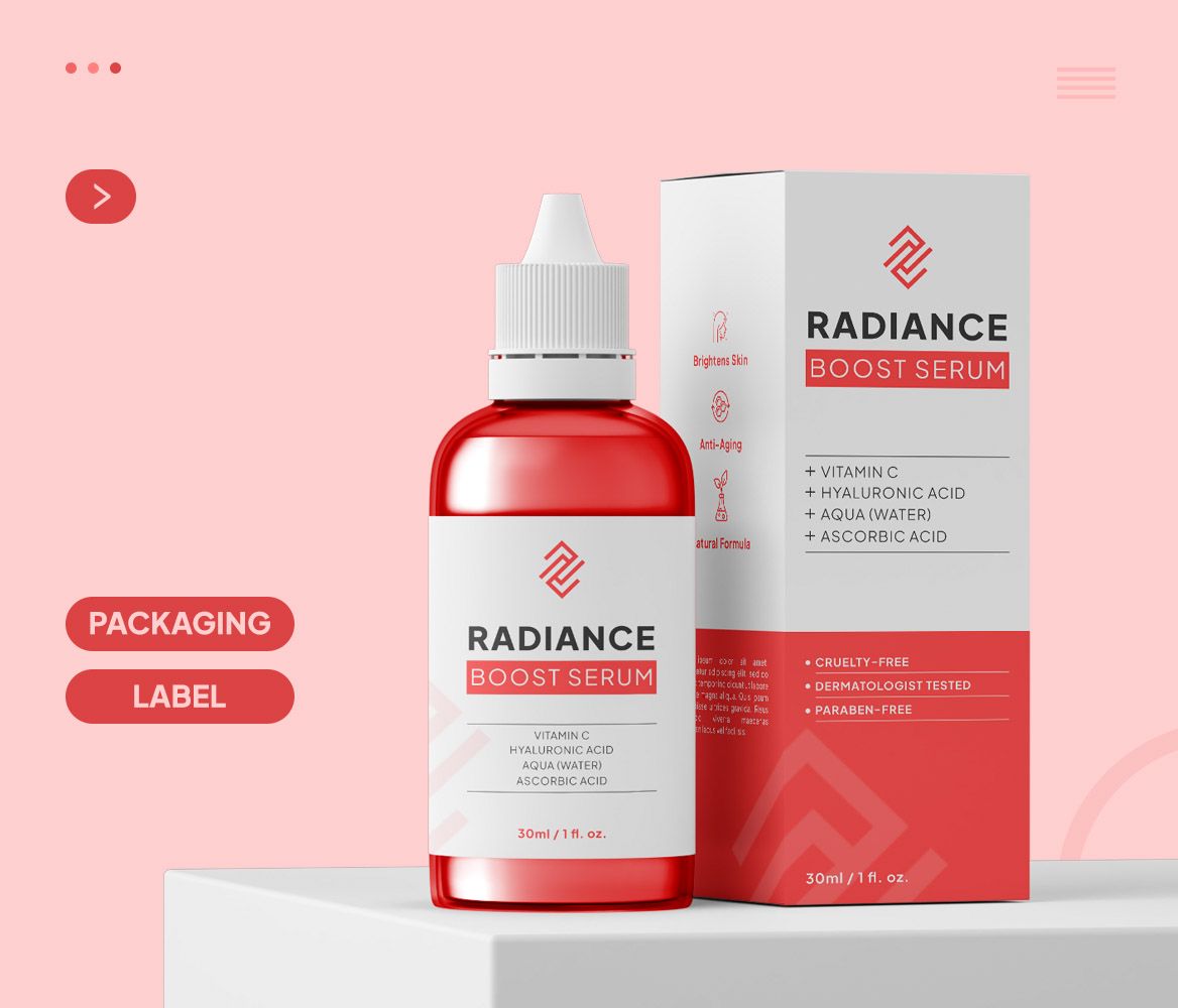 Serum Packaging Design