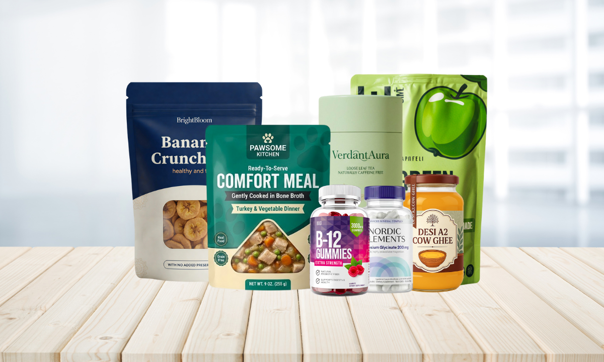 Packaging and label design services